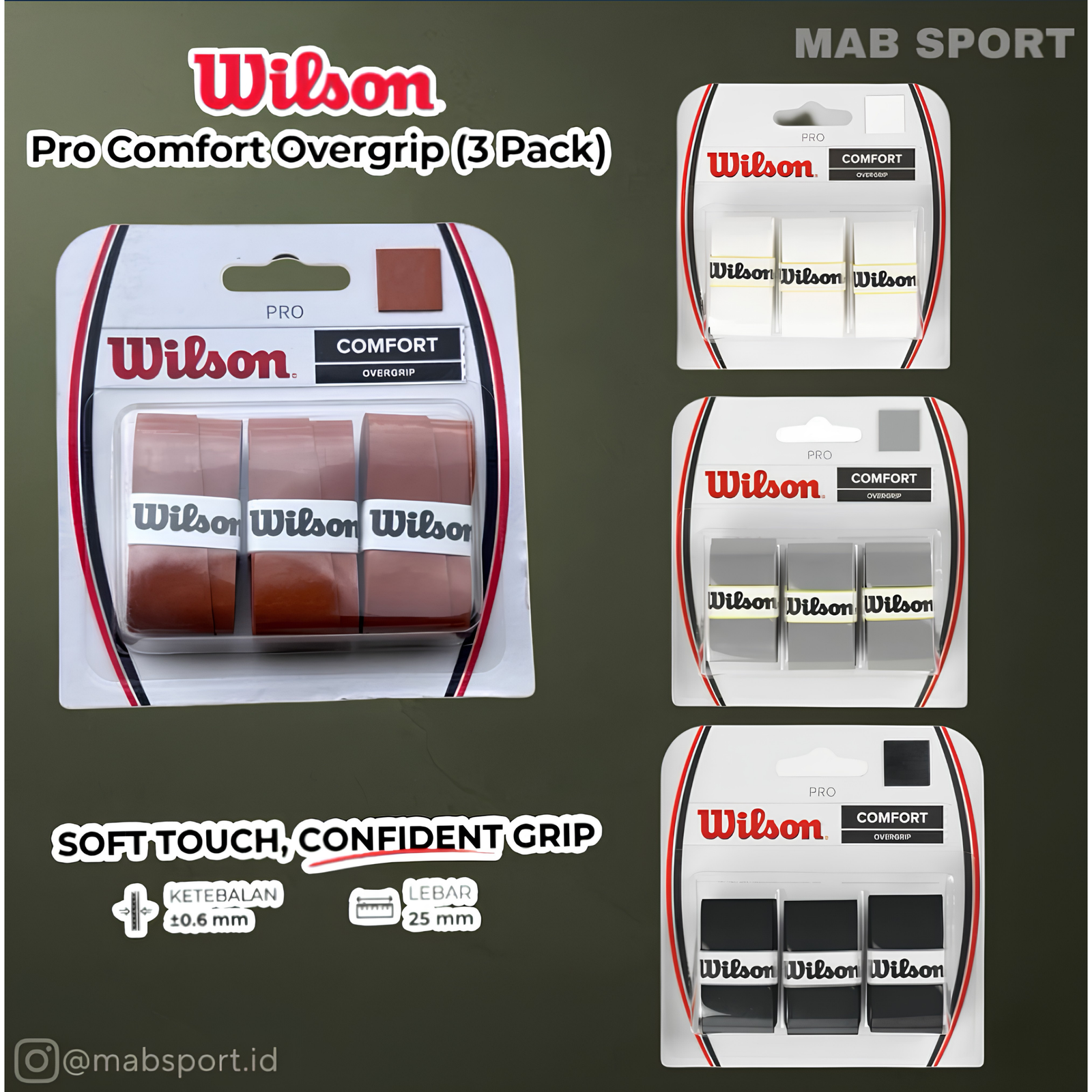 Overgrip Wilson Comfort Pro