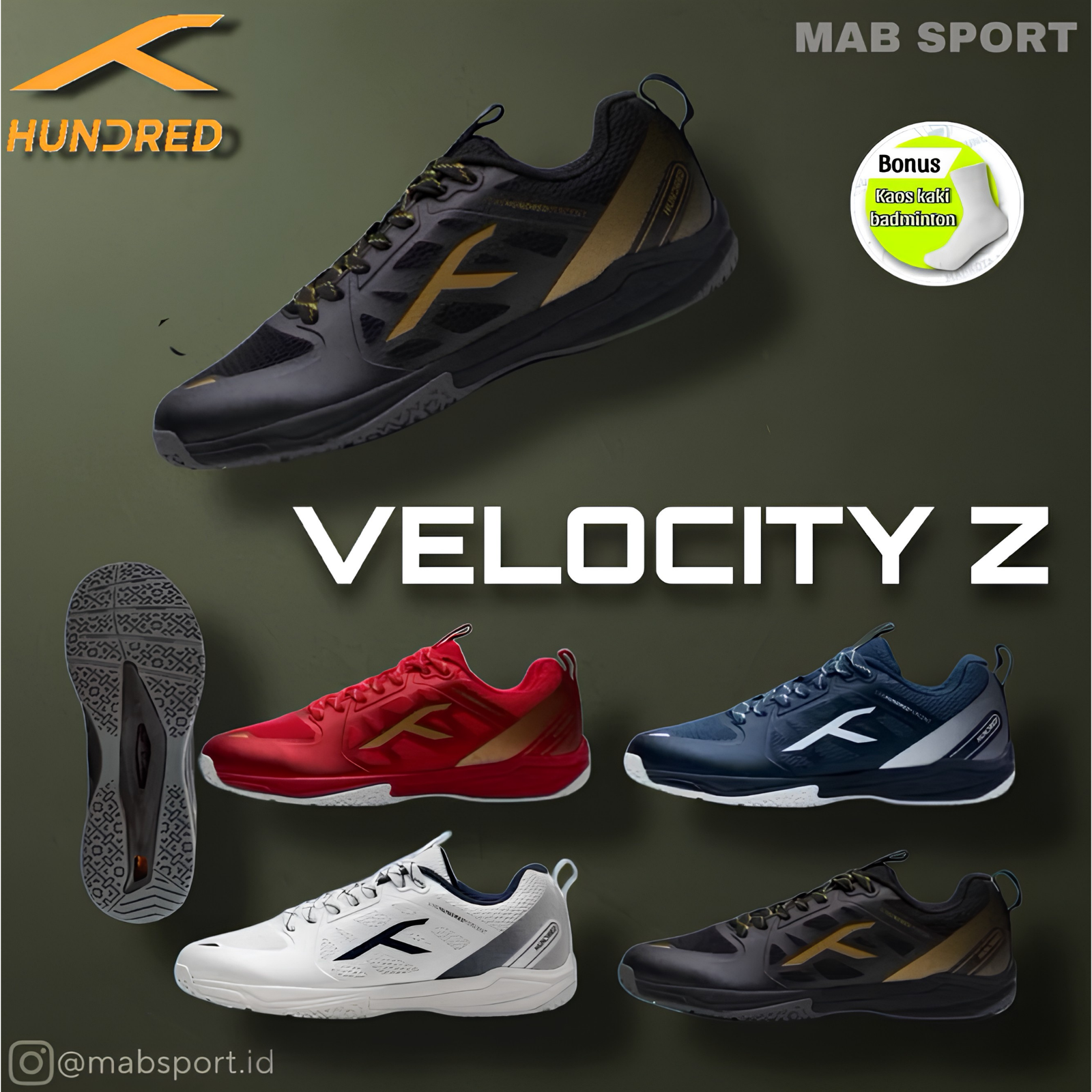 Sepatu Hundred Velocity Z