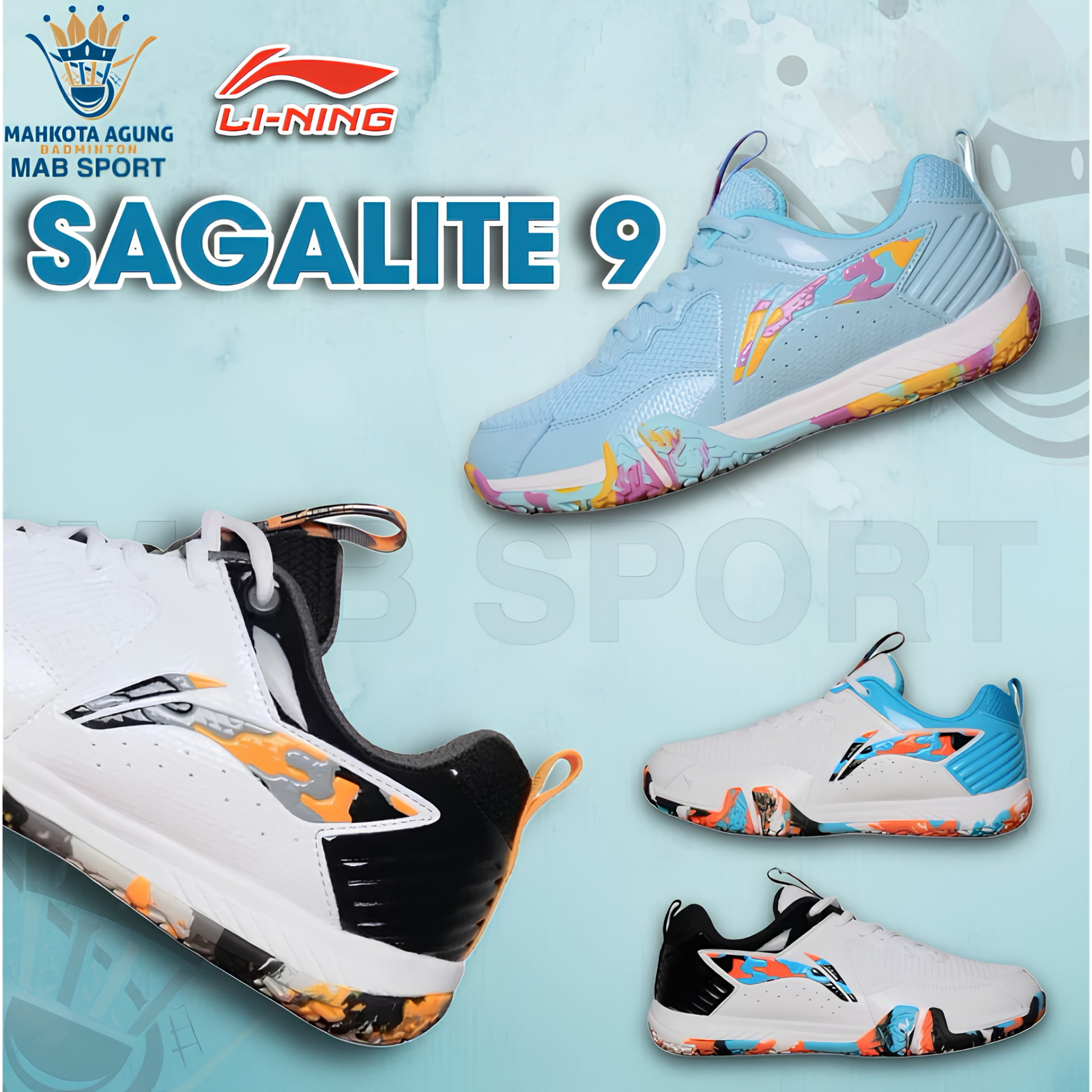 Sepatu Lining Saga Lite 9/8
