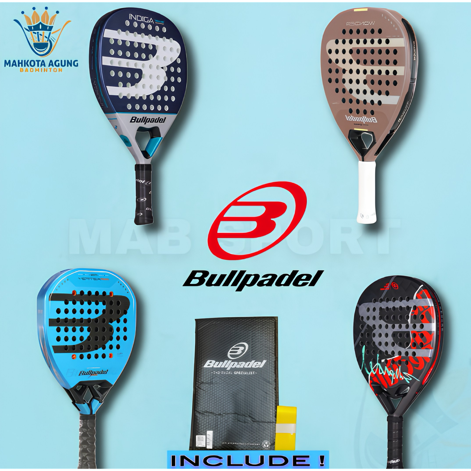 Raket Padel Bullpadel