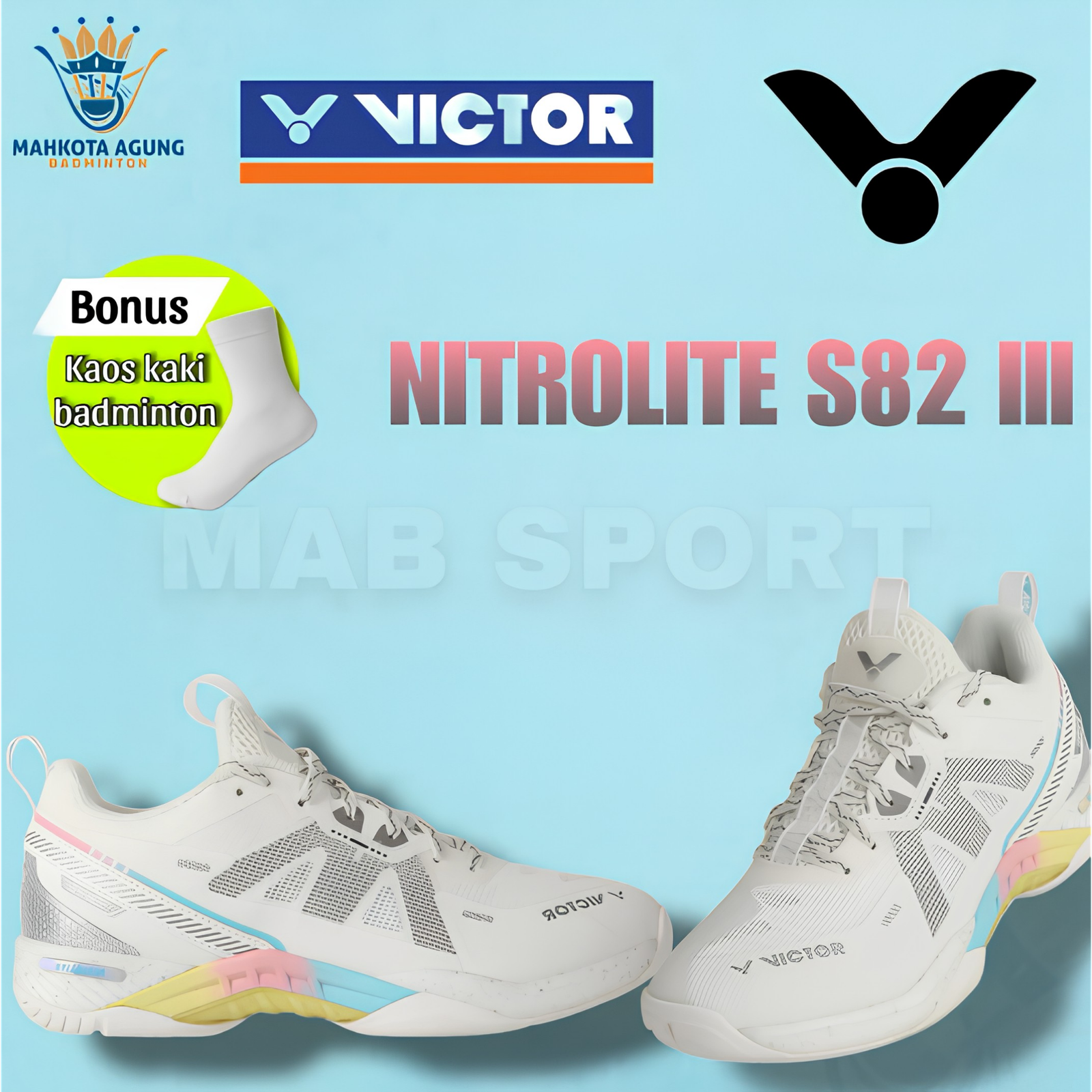 Sepatu Badminton Victor Original