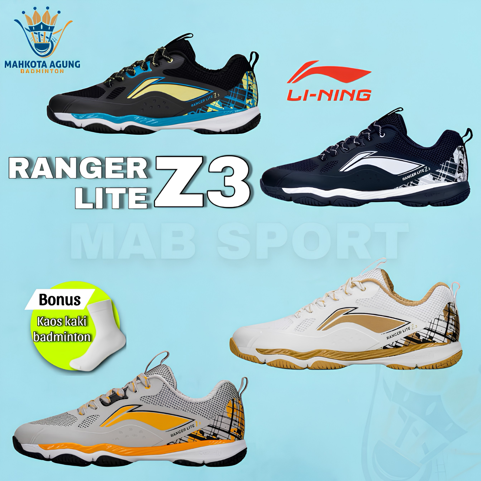 Sepatu Lining Ranger Lite Z3
