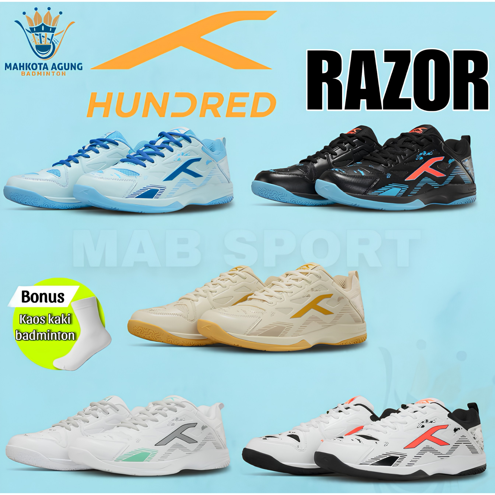 Sepatu Hundred Razor