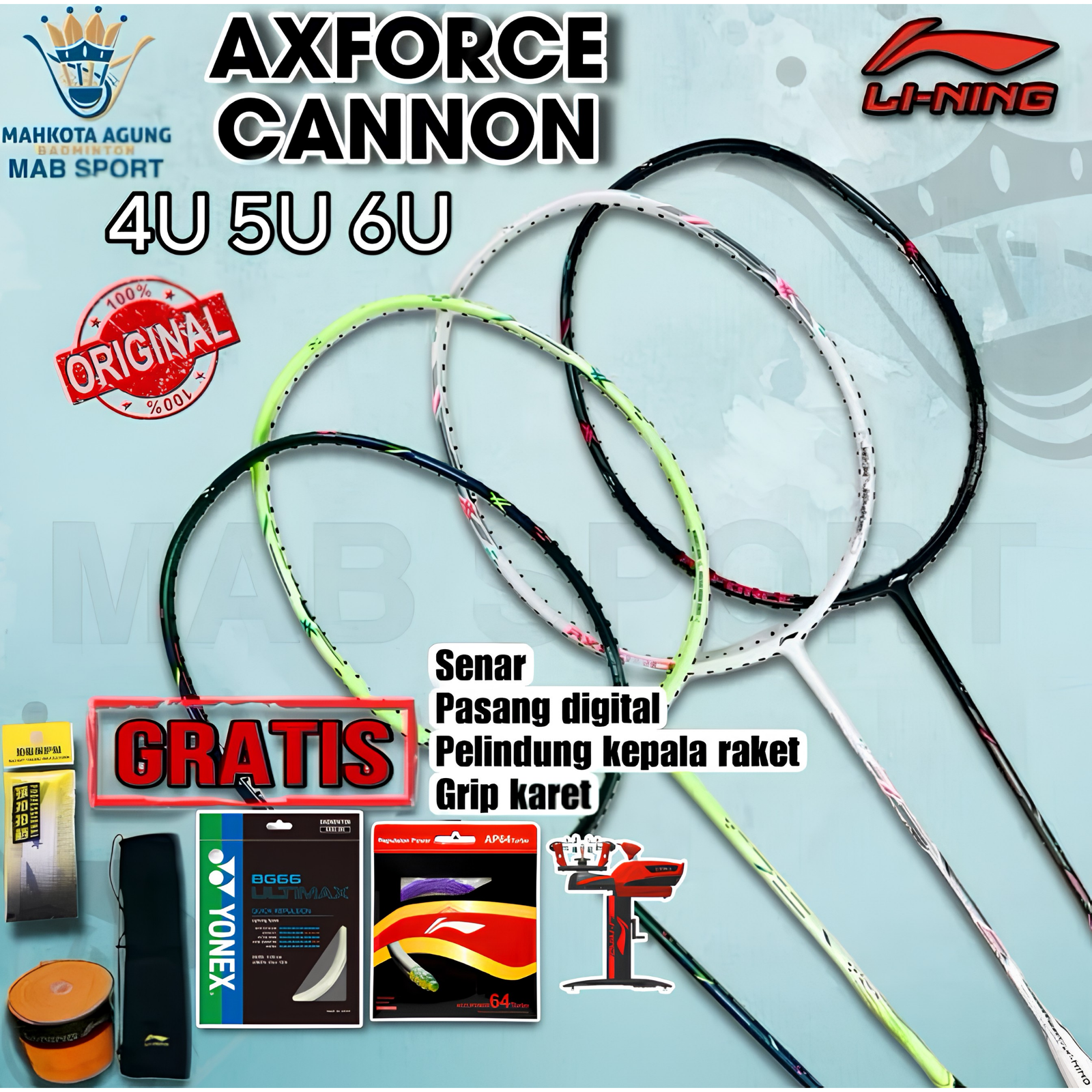 Raket Lining Axforce Cannon Pro Edition