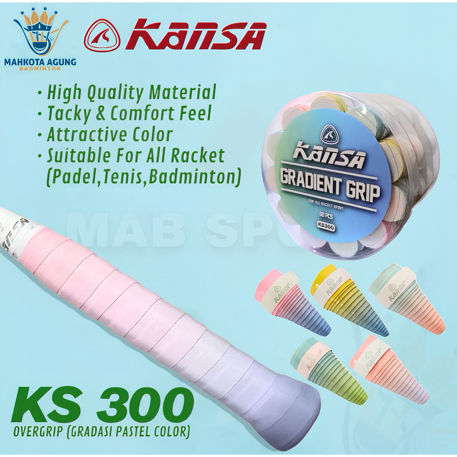 Grip Karet Kansa