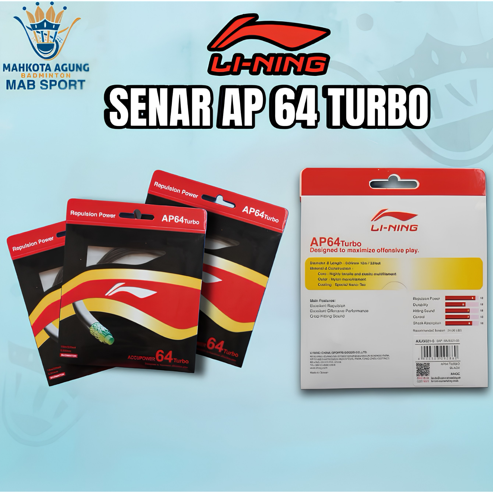 Senar Lining AP-64 Turbo / AP-6