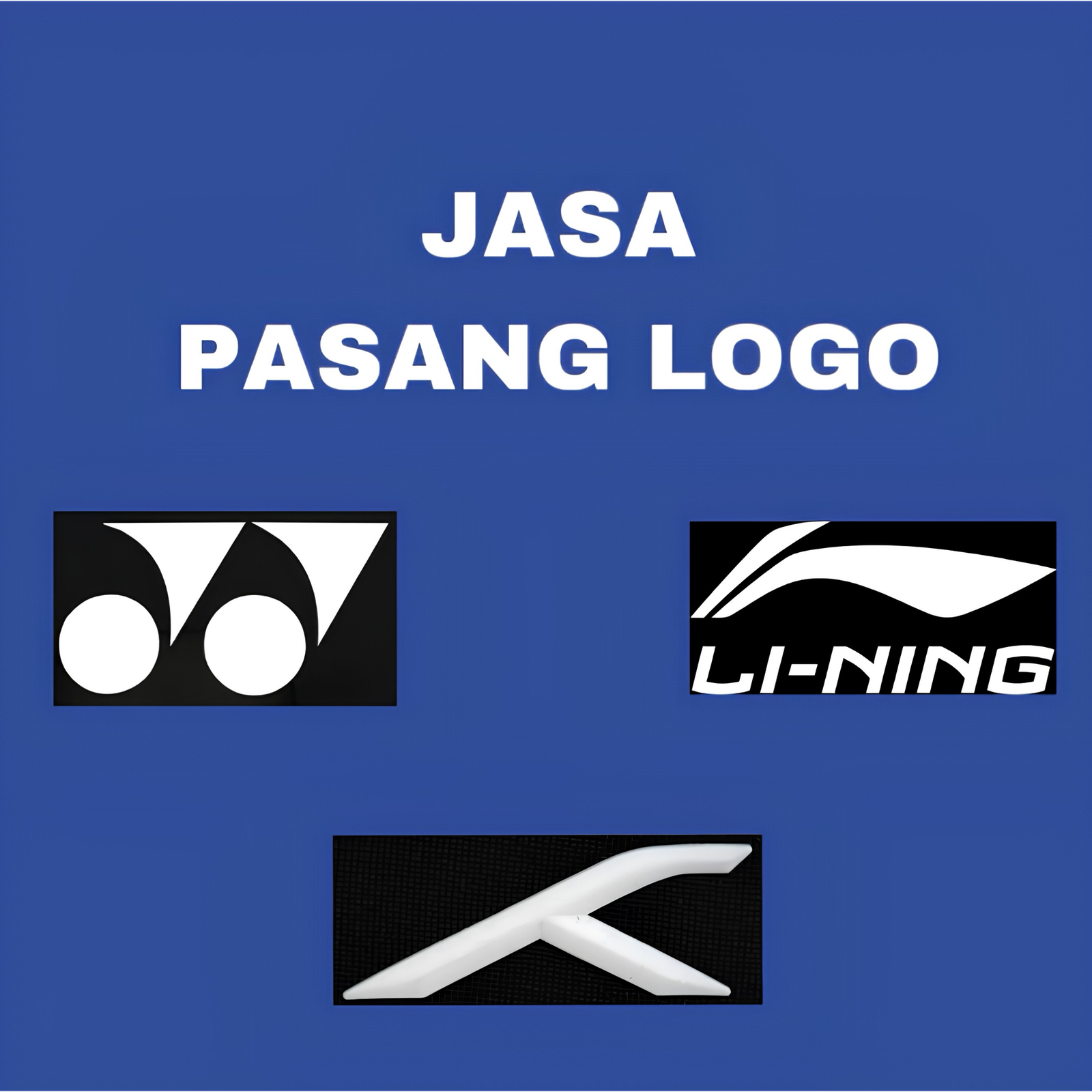 Jasa Pasang Logo / Sablon Senar