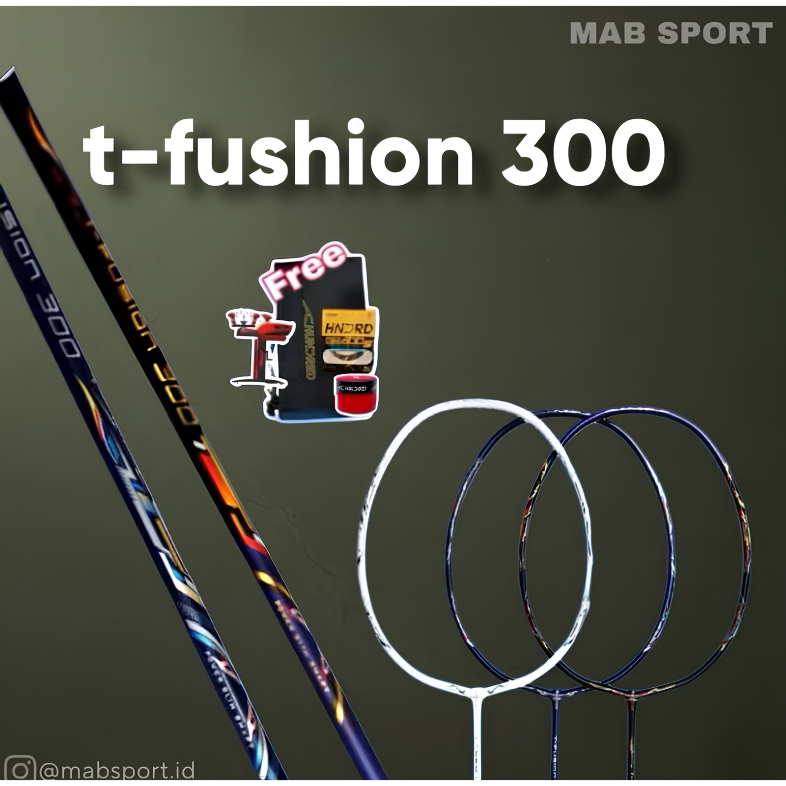 Raket Hundred T-Fushion 300 Smash