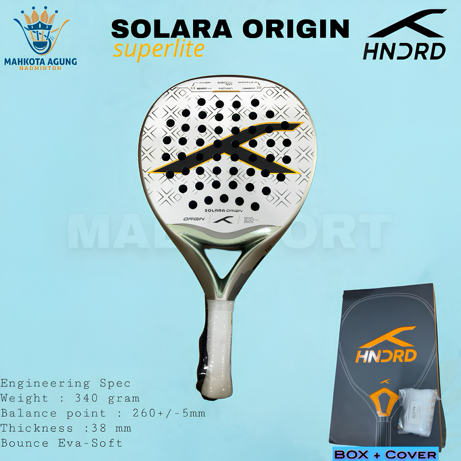 Raket Padel Hundred Solara