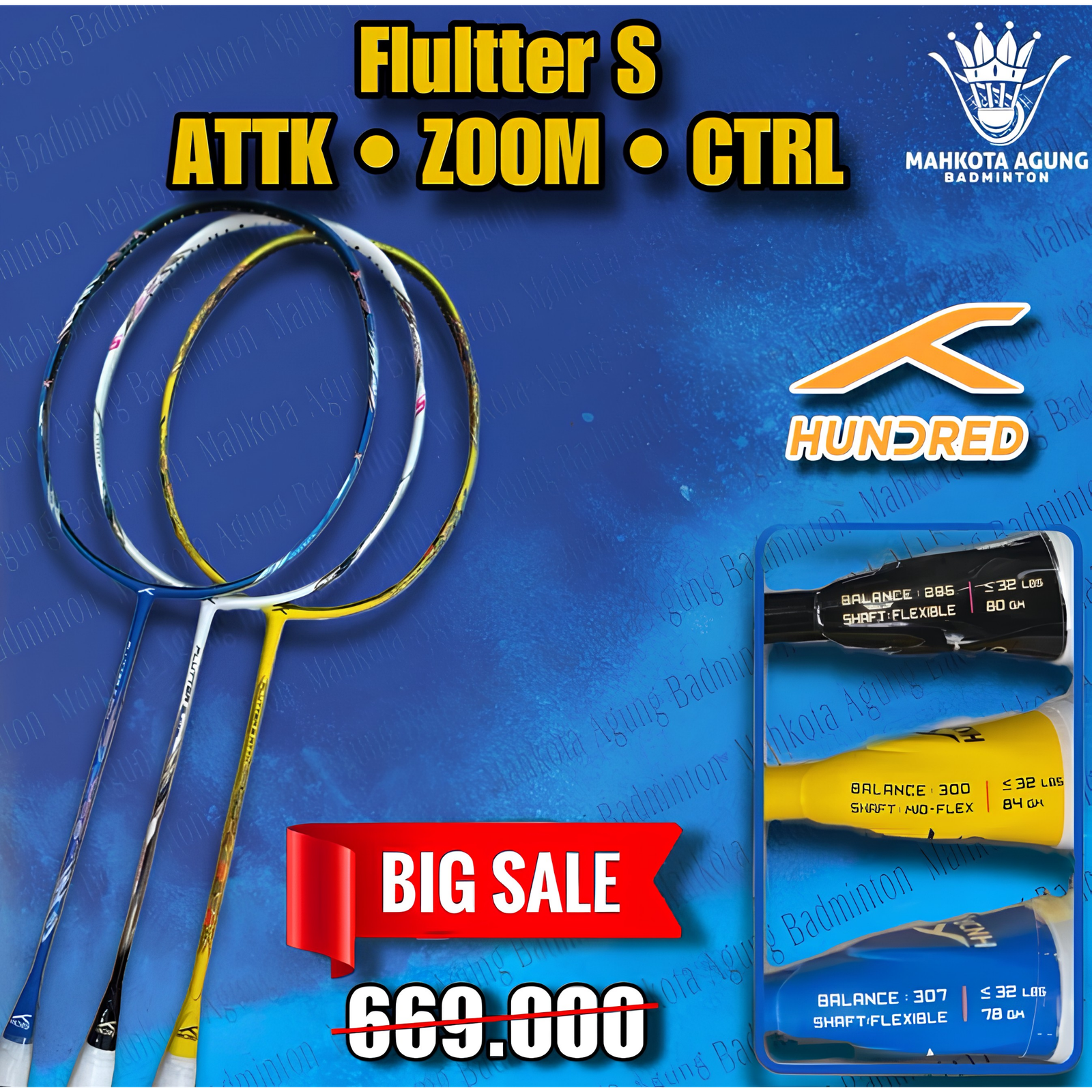 Raket Hundred Flutter S
