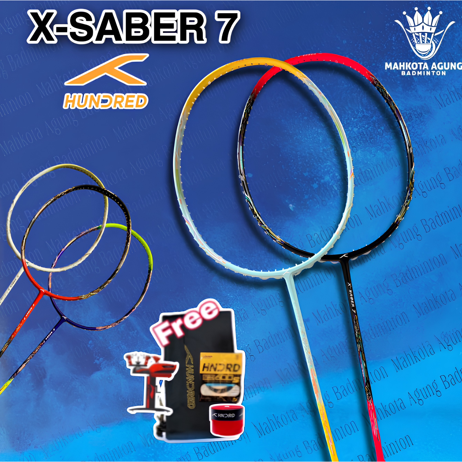 Raket Hundred X-Saber 7